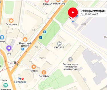 карта проезда